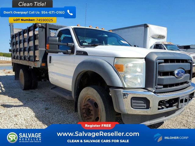Used 2015 Ford F550 2WD Regular Cab Super Duty w/ Power Equipment Group image 5