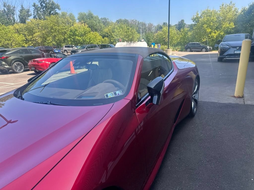 Certified 2022 Lexus LC 500 Convertible w/ Touring Package RWD image 4