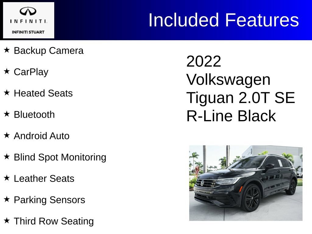 Used 2022 Volkswagen Tiguan SE R-Line image 2