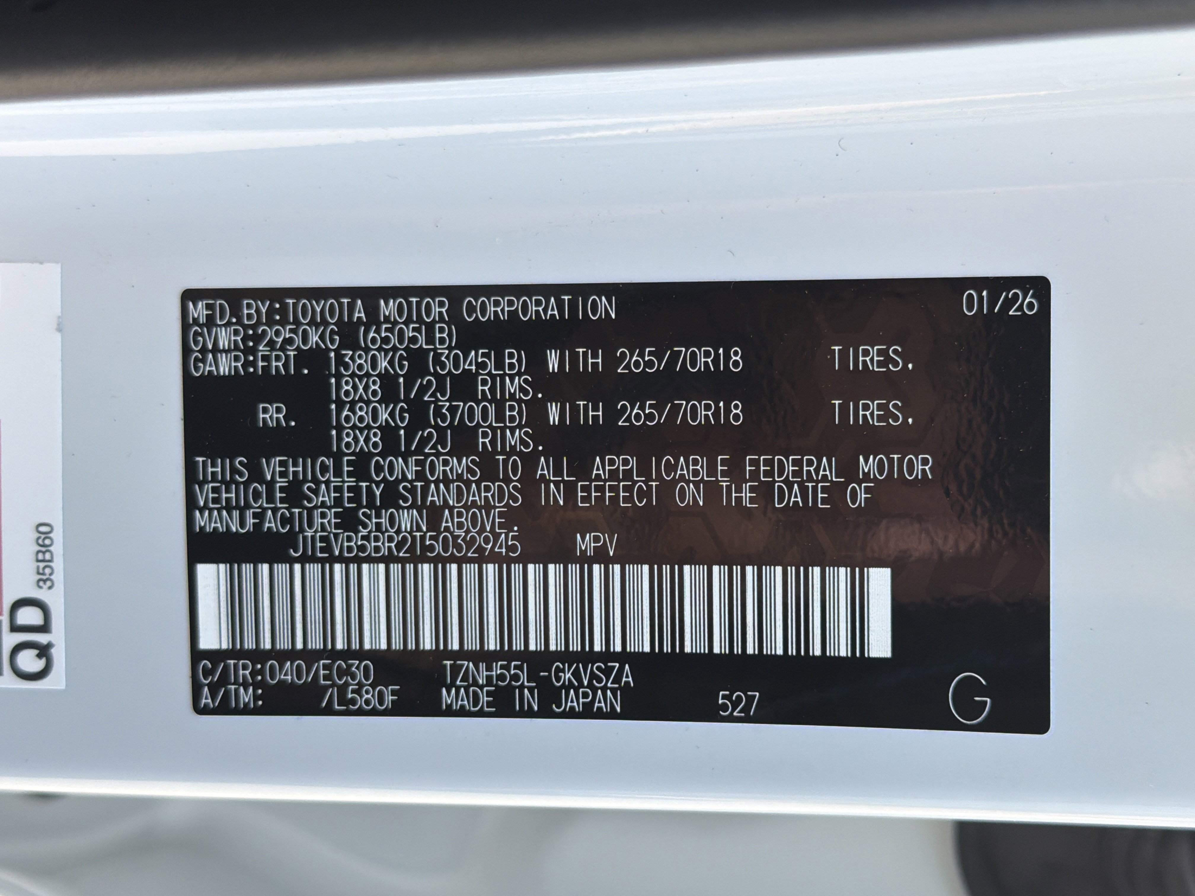 New 2026 Toyota 4Runner TRD Pro image 37