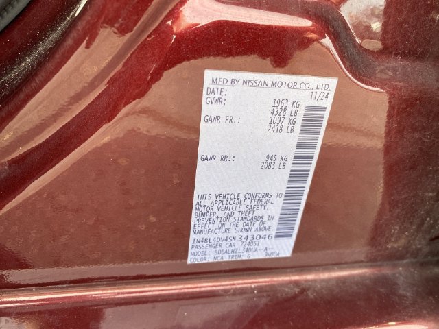 Used 2025 Nissan Altima 2.5 SV FWD image 24