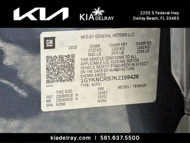Used 2019 Cadillac XT5 Luxury FWD image 35