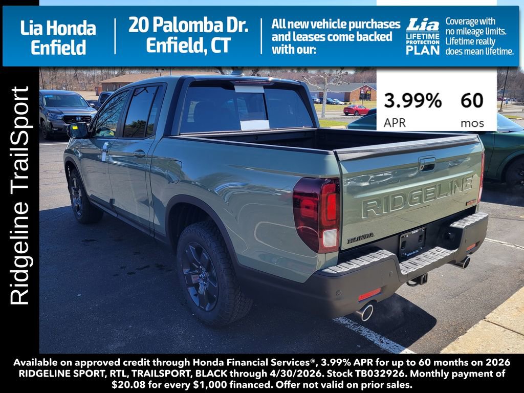 New 2026 Honda Ridgeline TrailSport image 8