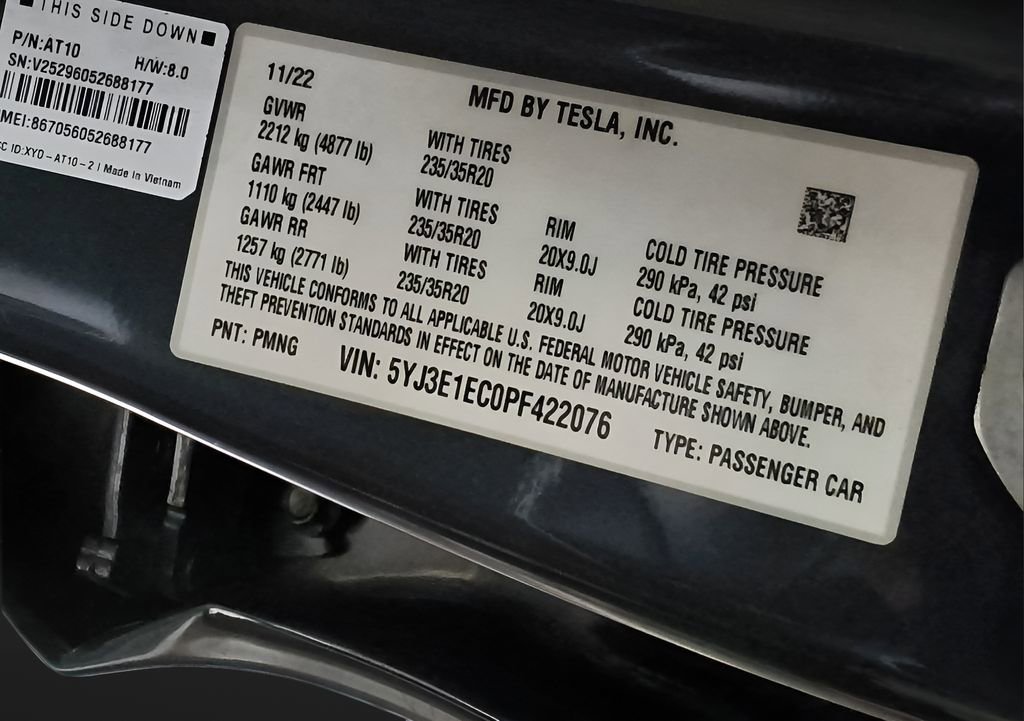 Used 2023 Tesla Model 3 Performance AWD/4WD image 14