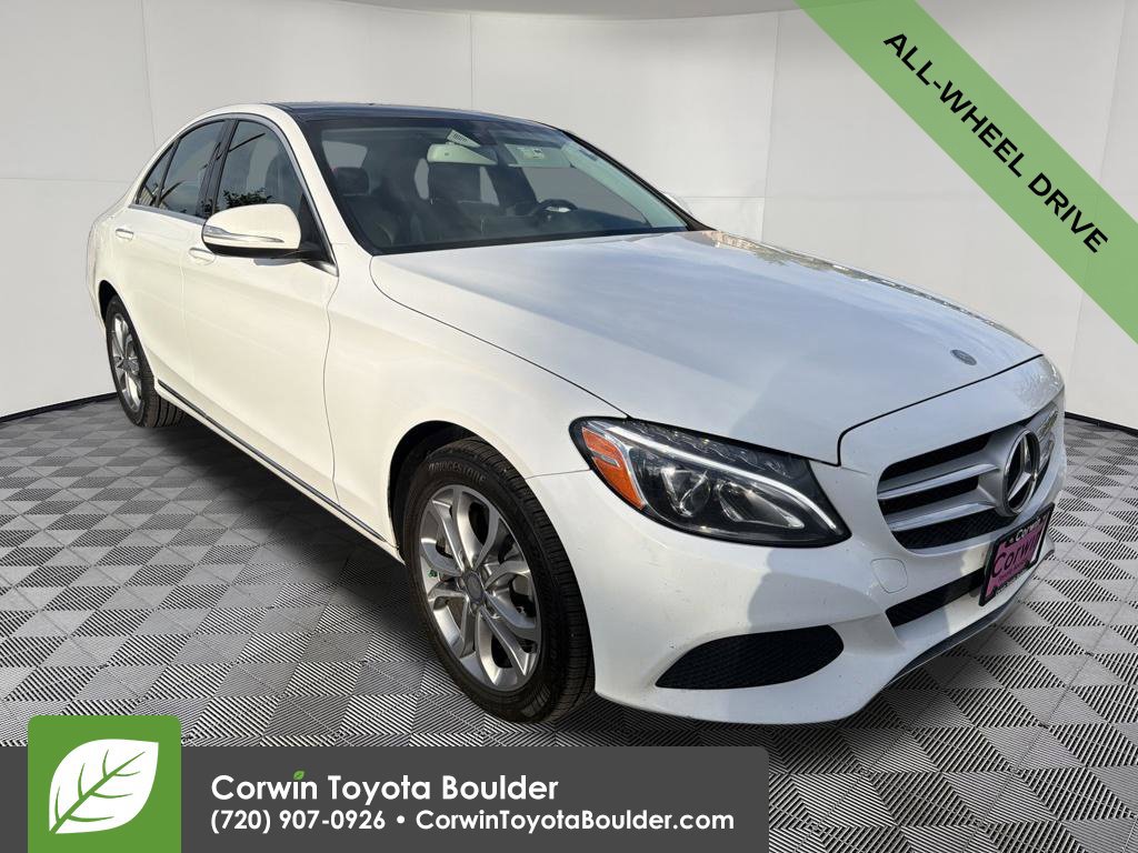 Used 2015 Mercedes-Benz C 300 4MATIC Sedan