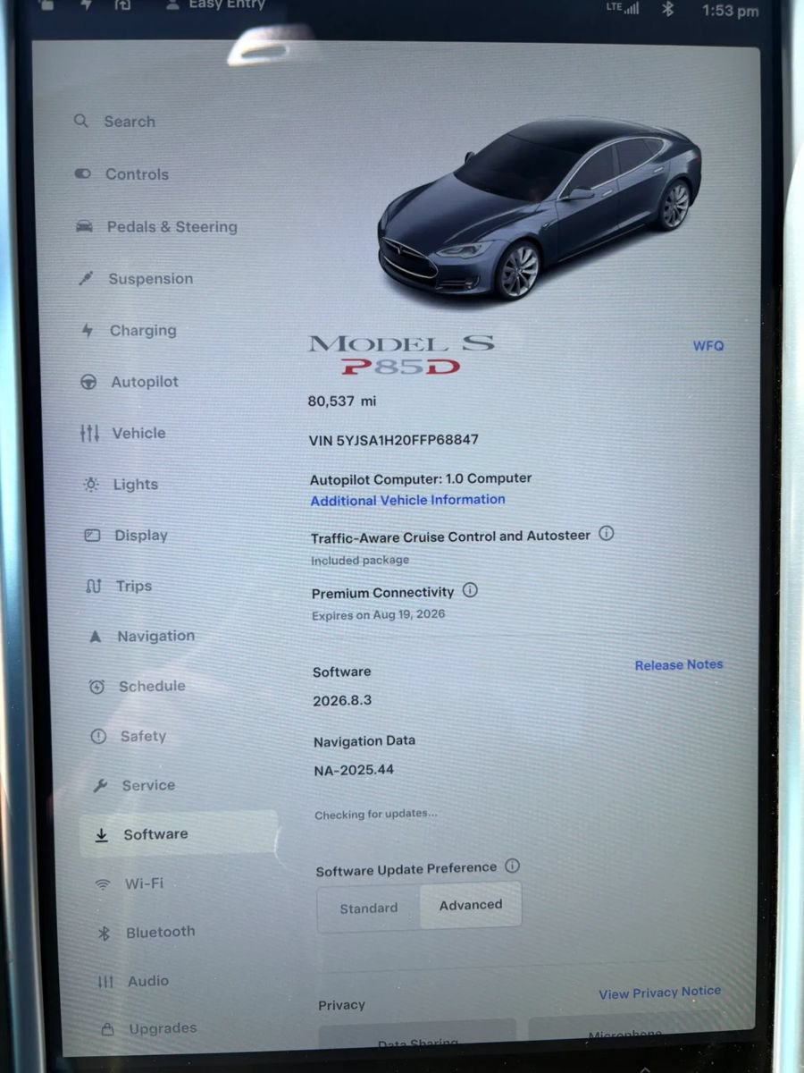 Used 2015 Tesla Model S P85D AWD/4WD image 19