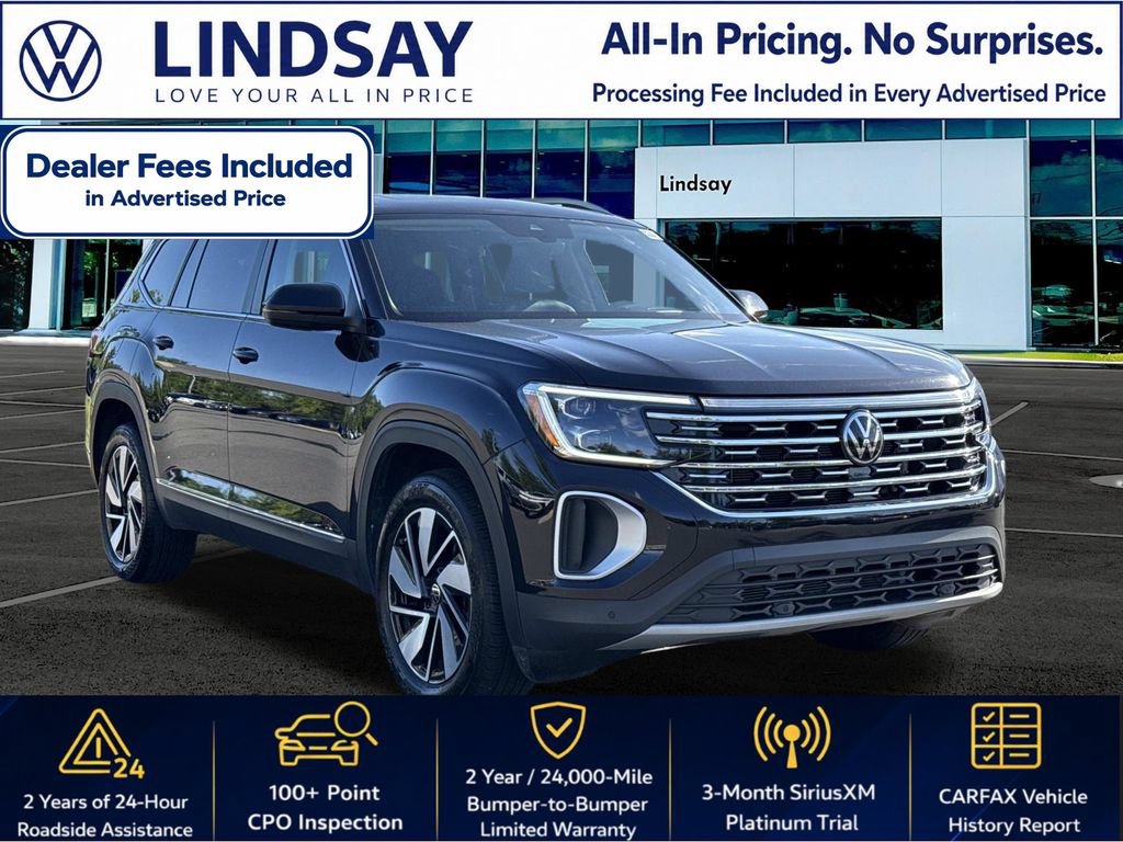 Used 2025 Volkswagen Atlas SEL AWD/4WD image 1