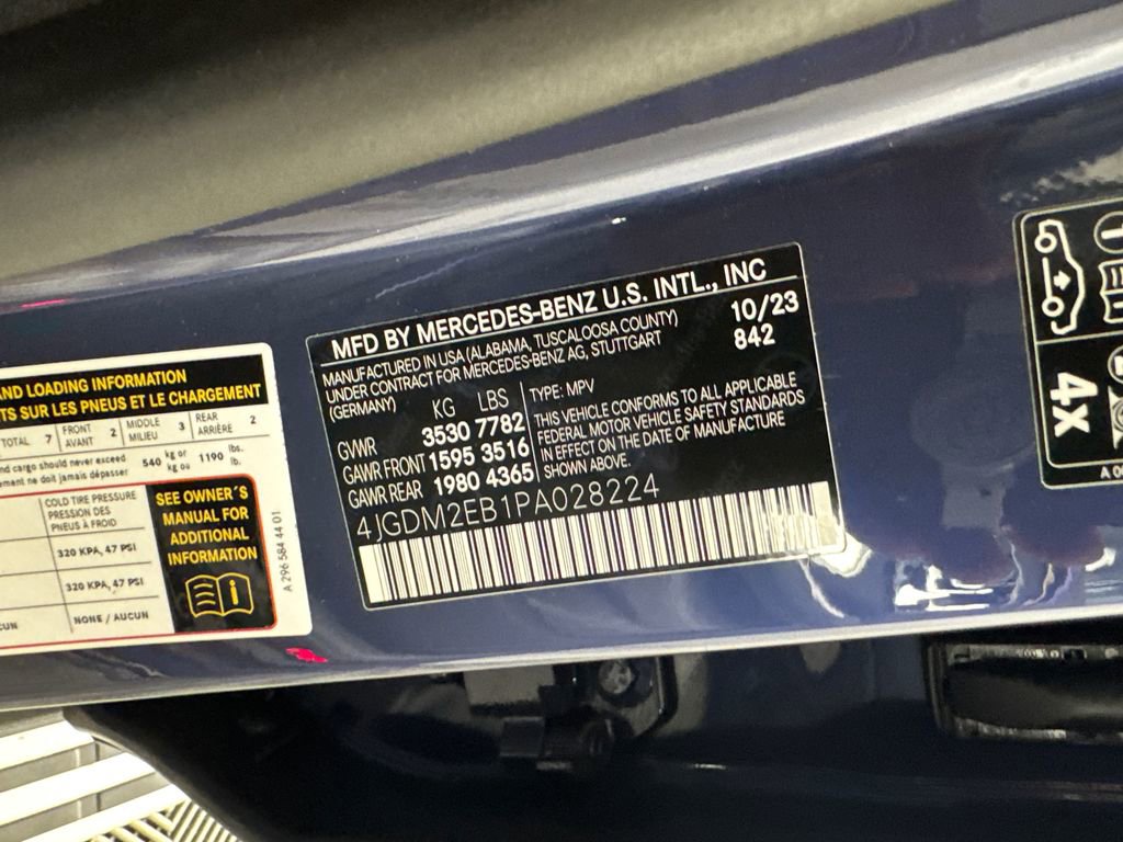 Certified 2023 Mercedes-Benz EQS 450+ 4MATIC SUV image 32