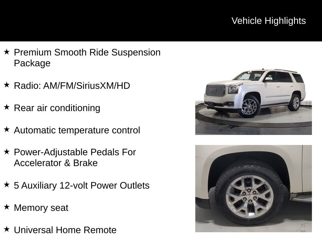 Used 2015 GMC Yukon SLT AWD/4WD image 25