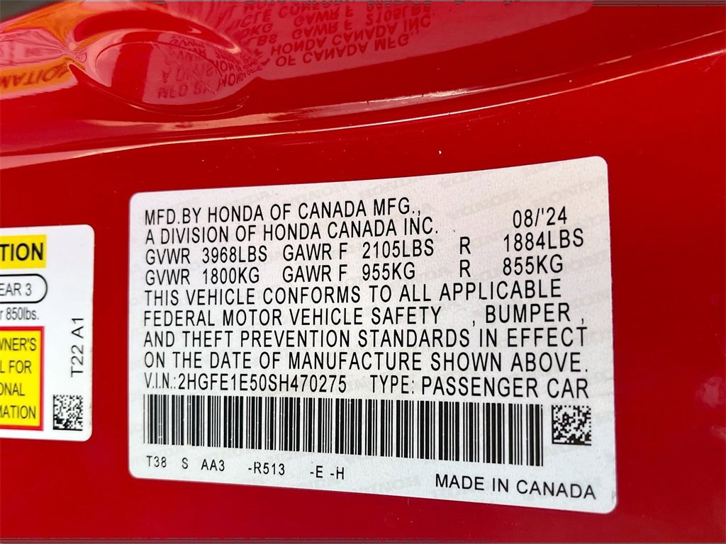 Used 2025 Honda Civic Si image 31