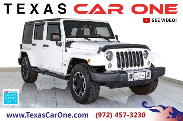 Used 2015 Jeep Wrangler Unlimited Sahara w/ Connectivity Group video 1