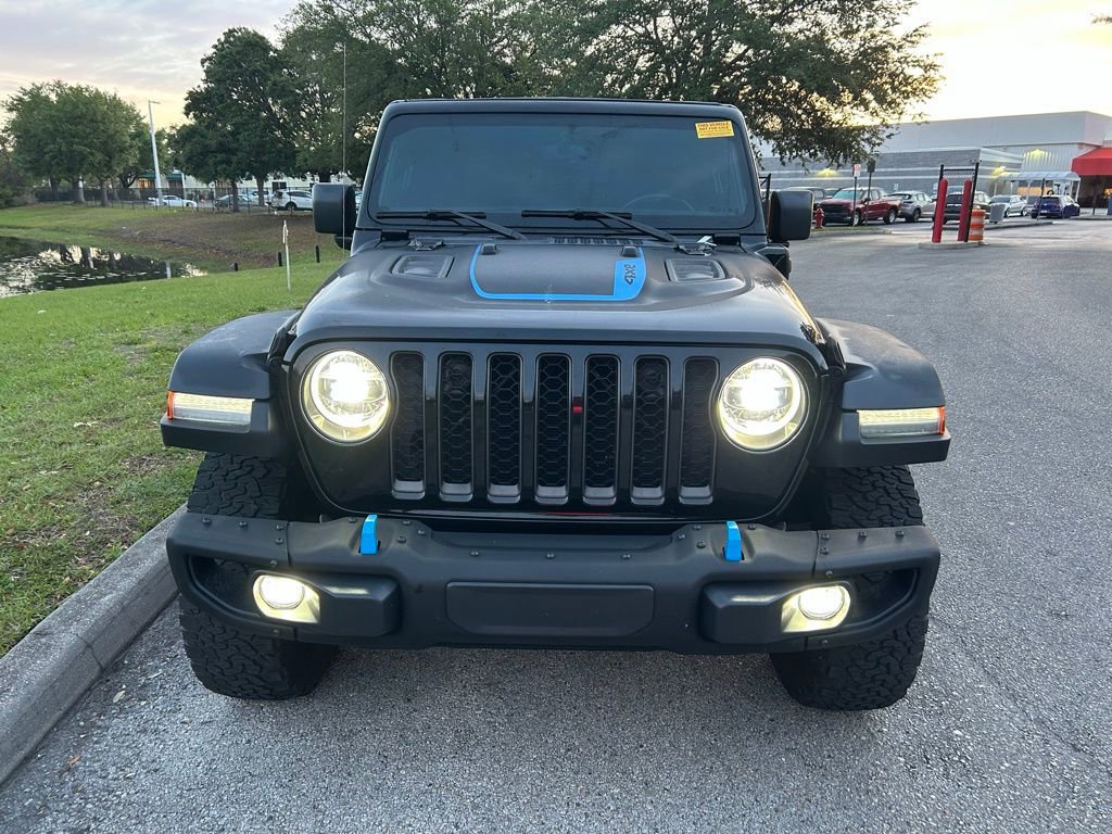 Used 2022 Jeep Wrangler Unlimited Rubicon 4xe w/ Steel Bumper Group image 8