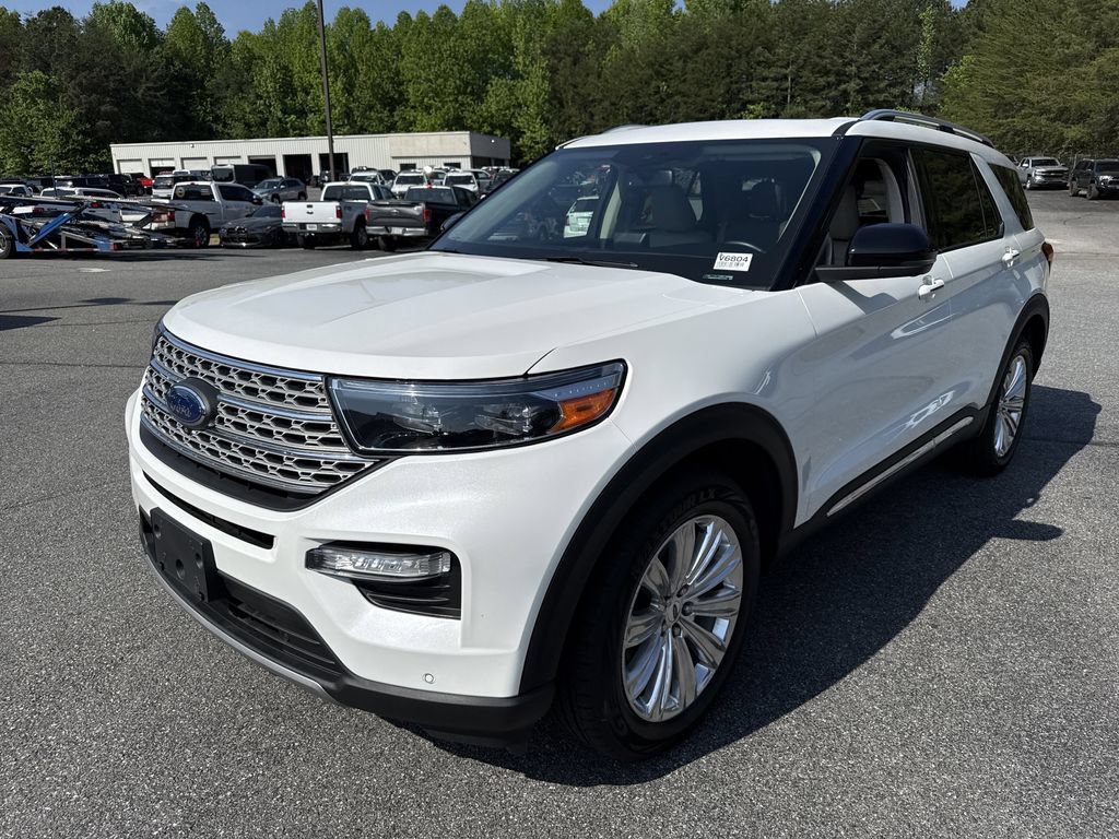Used 2022 Ford Explorer Limited w/ Limited Technology Package AWD/4WD image 3