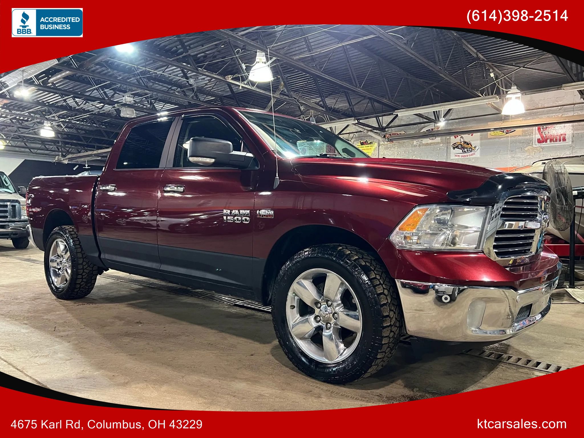 Used 2017 RAM 1500 Big Horn AWD/4WD image 1