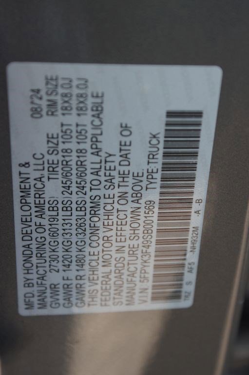 Used 2025 Honda Ridgeline RTL+ image 25