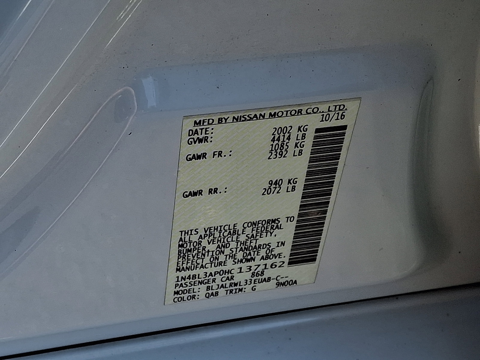 Used 2017 Nissan Altima 3.5 SL FWD image 29