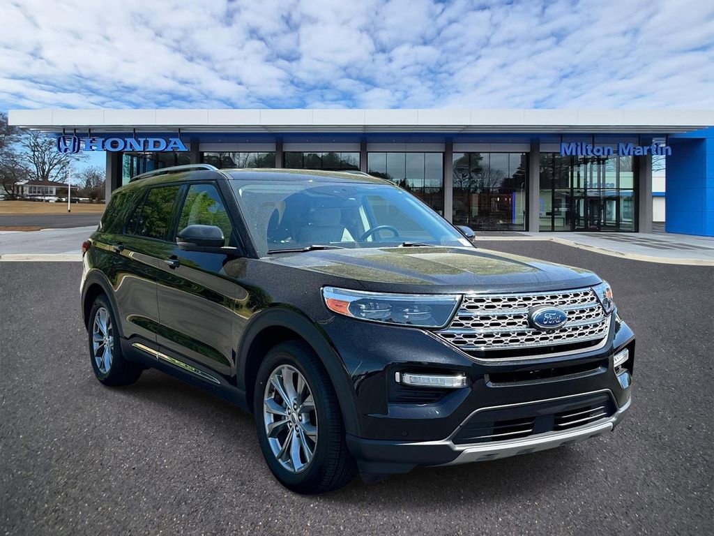 Used 2021 Ford Explorer Limited w/ Equipment Group 301A RWD image 1