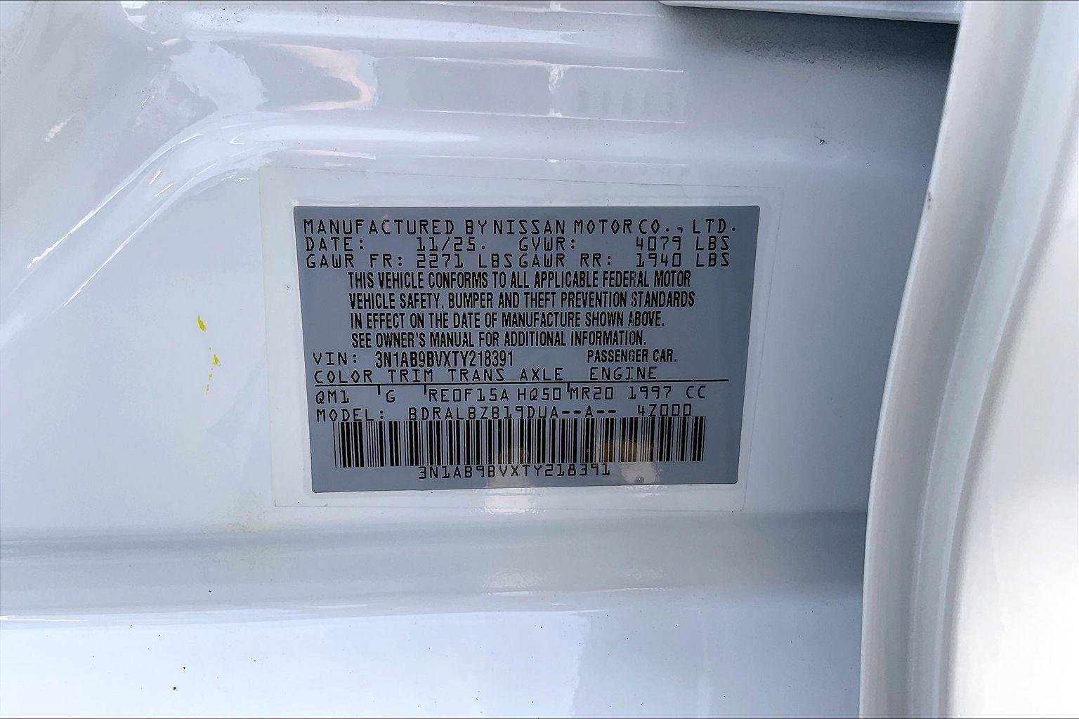 New 2026 Nissan Sentra S w/ S Cold Weather Package FWD image 14