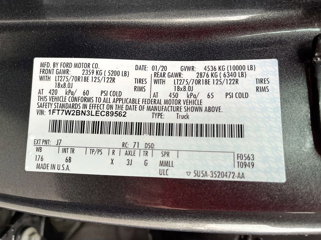 Used 2020 Ford F250 Lariat w/ Lariat Value Package image 28