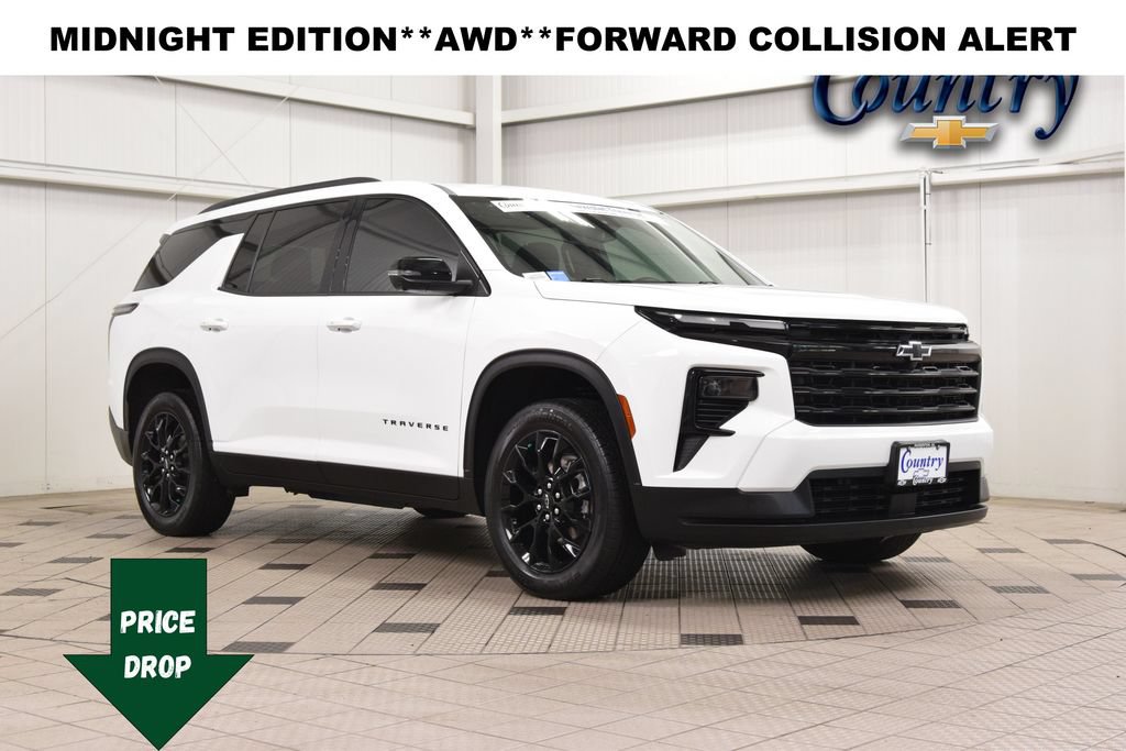 Used 2024 Chevrolet Traverse LT w/ Midnight/Sport Edition AWD/4WD image 1