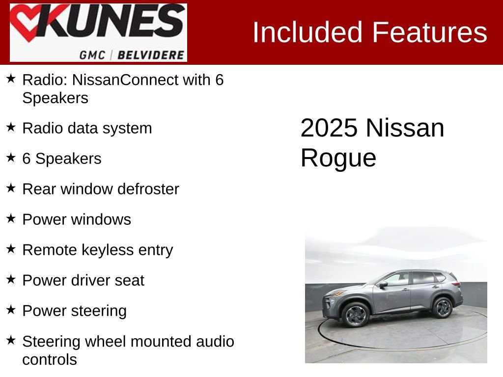 Used 2025 Nissan Rogue SV AWD/4WD image 2