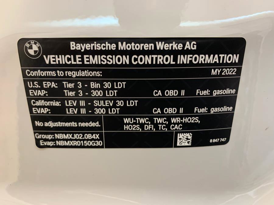 Used 2022 BMW X3 xDrive30i w/ Convenience Package w/ZPA image 62