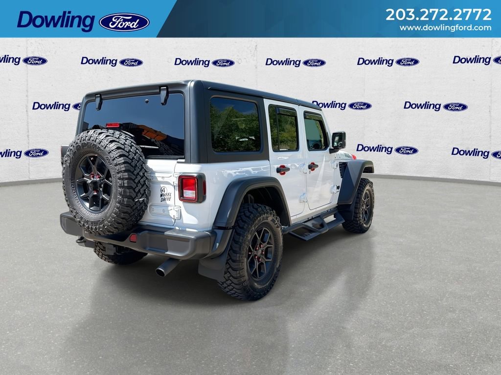 Used 2025 Jeep Wrangler Unlimited Sport AWD/4WD image 8