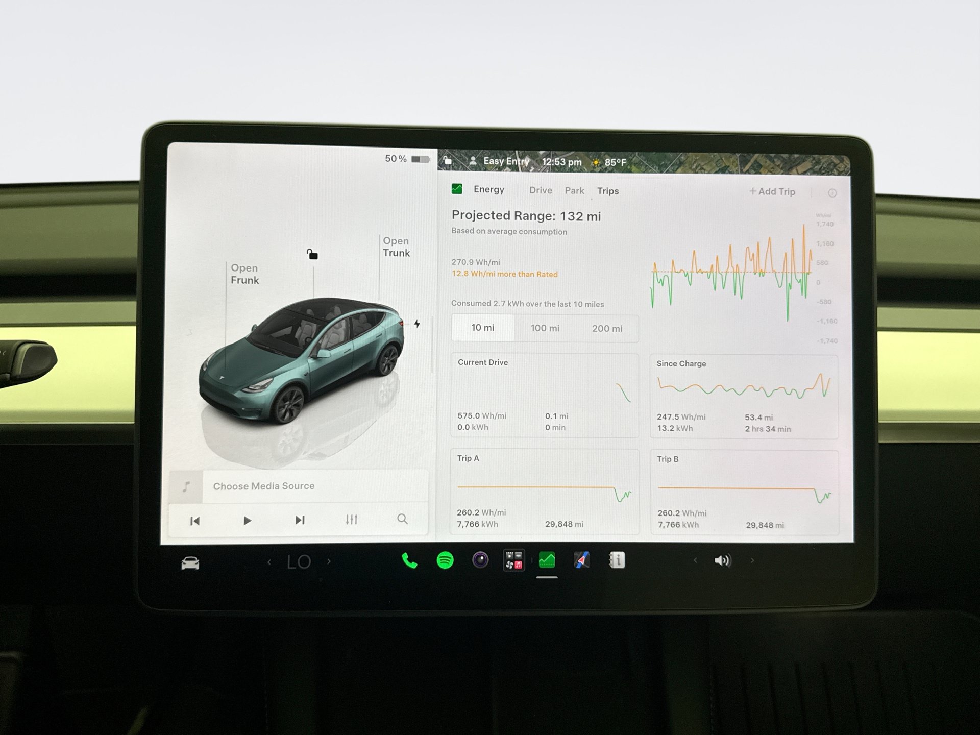Used 2025 Tesla Model Y Long Range AWD/4WD image 9