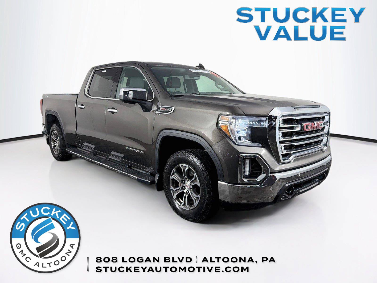 Used 2019 GMC Sierra 1500 SLT w/ Driver Alert Package I AWD/4WD image 1