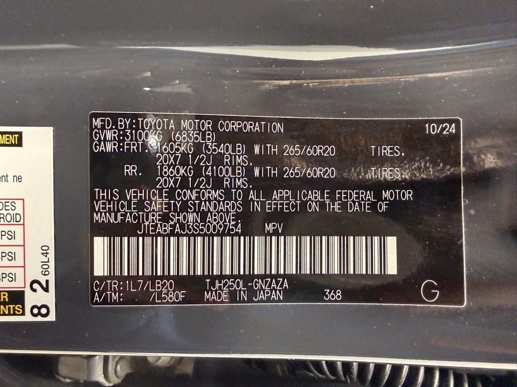 Used 2025 Toyota Land Cruiser AWD/4WD image 54