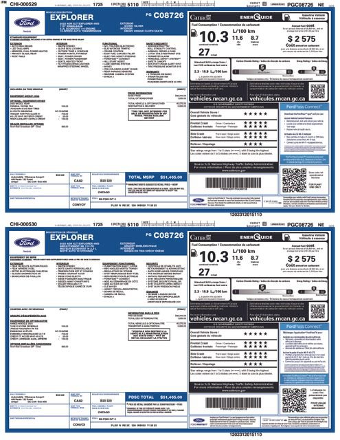 Used 2023 Ford Explorer XLT w/ Class IV Trailer Tow Package AWD/4WD image 8