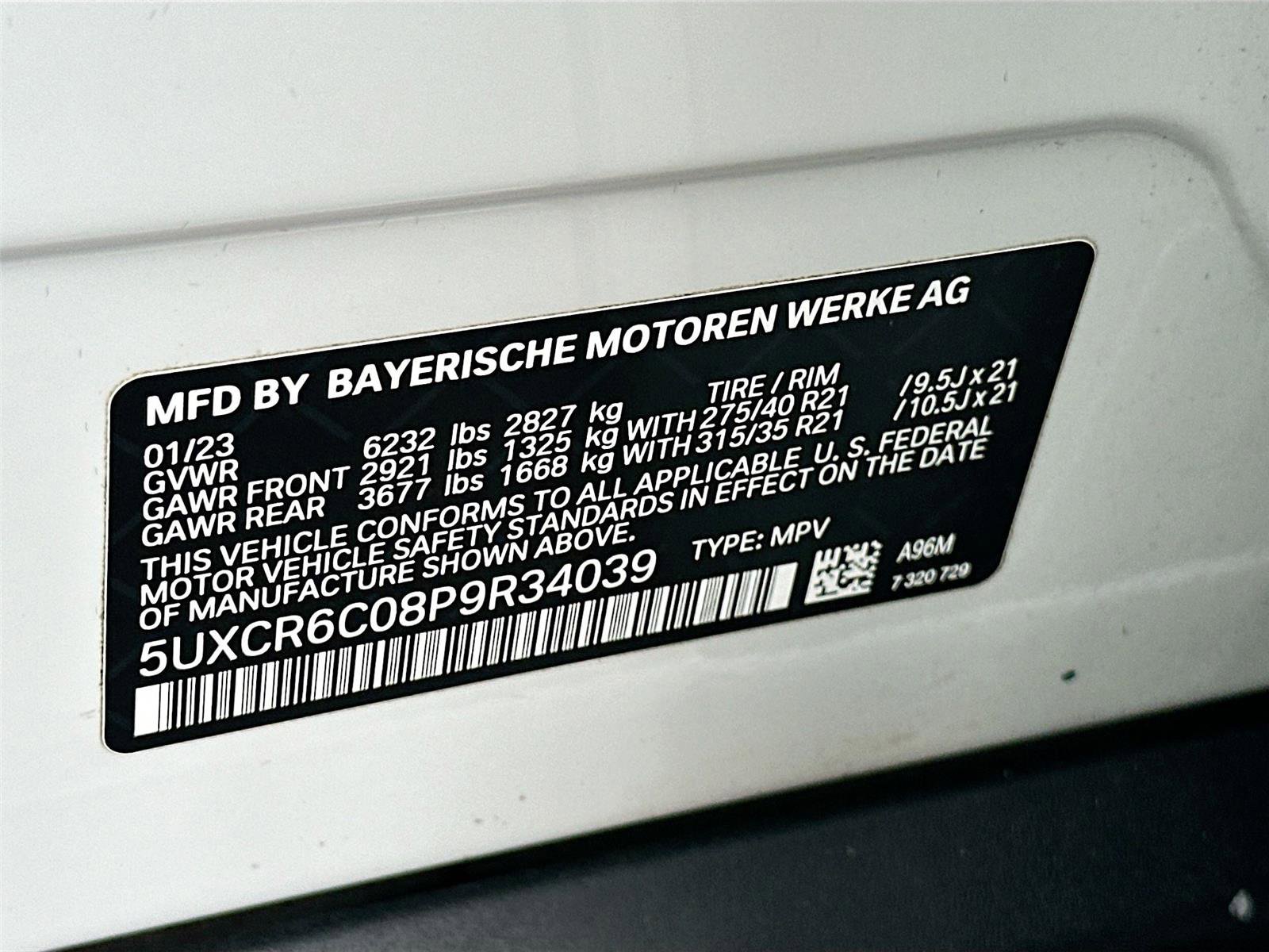 Certified 2023 BMW X5 xDrive40i w/ Luxury Seating Package image 34