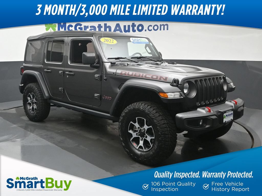 Used 2022 Jeep Wrangler Unlimited Rubicon w/ Cold Weather Group