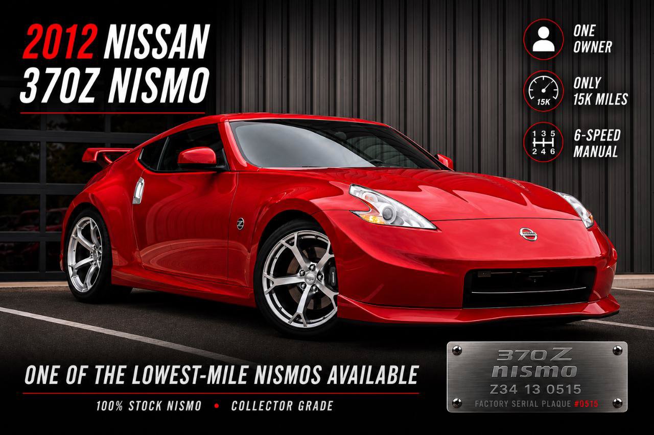 Used 2012 Nissan 370Z NISMO RWD image 3