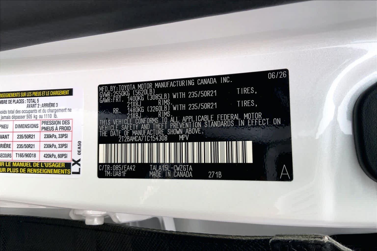 New 2026 Lexus RX 350 Premium AWD/4WD image 23