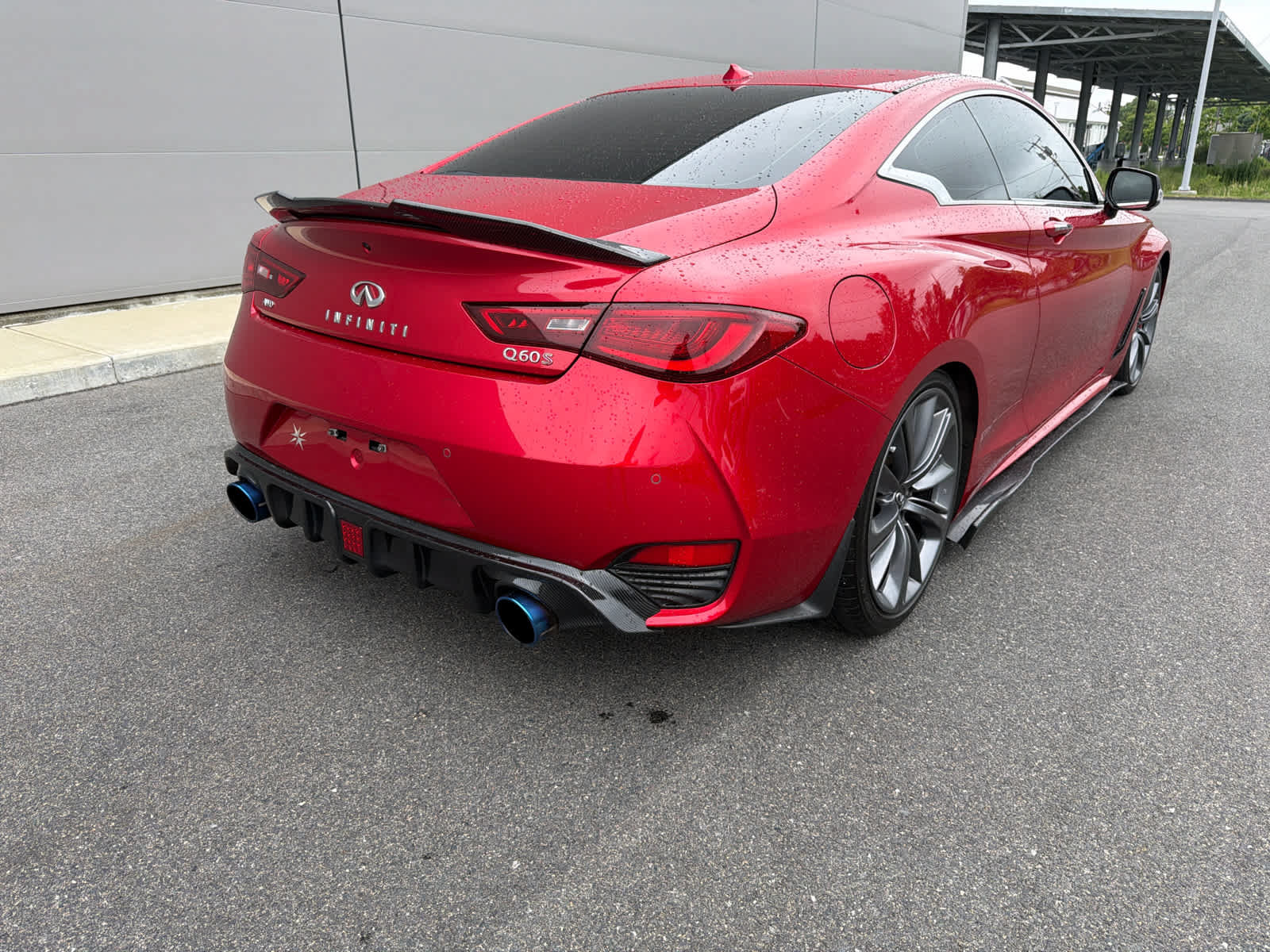 Used 2022 INFINITI Q60 Red Sport 400 w/ Cargo Package AWD/4WD image 11