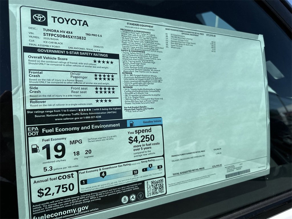 New 2025 Toyota Tundra TRD Pro image 23