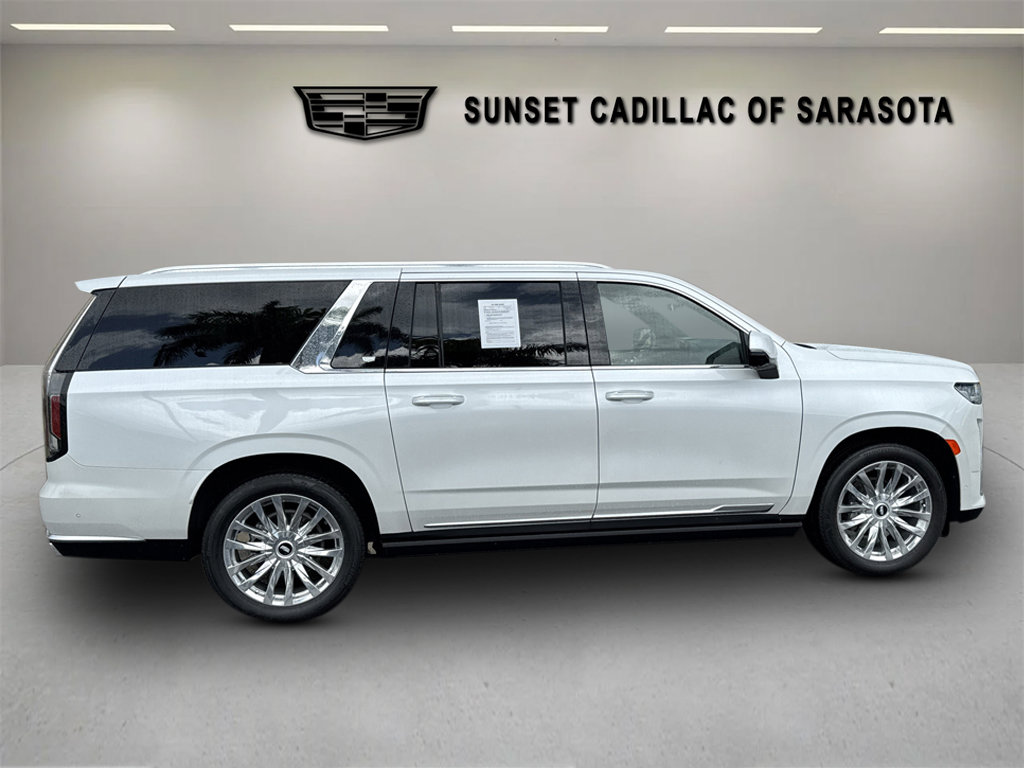 Certified 2024 Cadillac Escalade ESV Premium Luxury w/ Performance Package RWD image 3