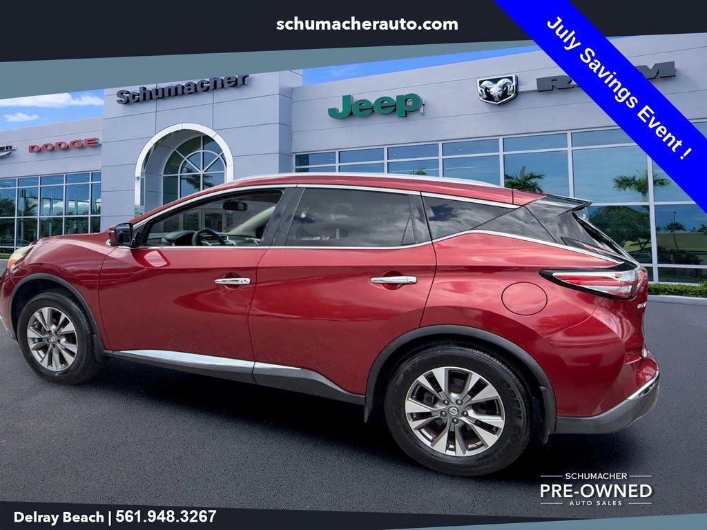 Used 2016 Nissan Murano SL w/ SL Technology Package FWD image 5