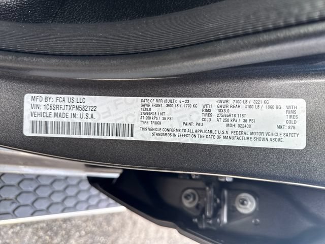 Used 2023 RAM 1500 Laramie AWD/4WD image 16