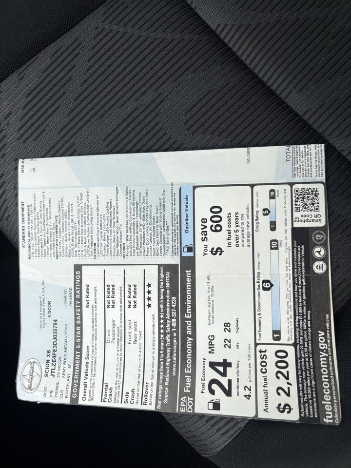 Used 2013 Scion xB FWD image 59
