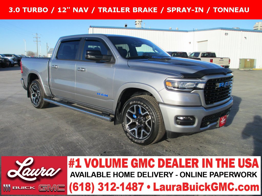 Used 2025 RAM 1500 Laramie w/ Sport Appearance Package image 1