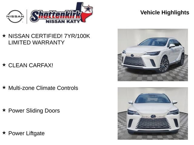 Used 2023 Lexus RX 350 Premium Plus w/ Cold Area Package FWD image 6