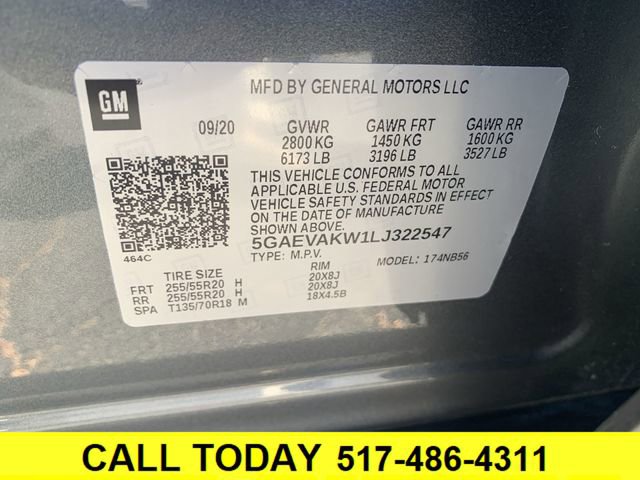 Certified 2020 Buick Enclave Essence w/ Sound and Sites Package image 34