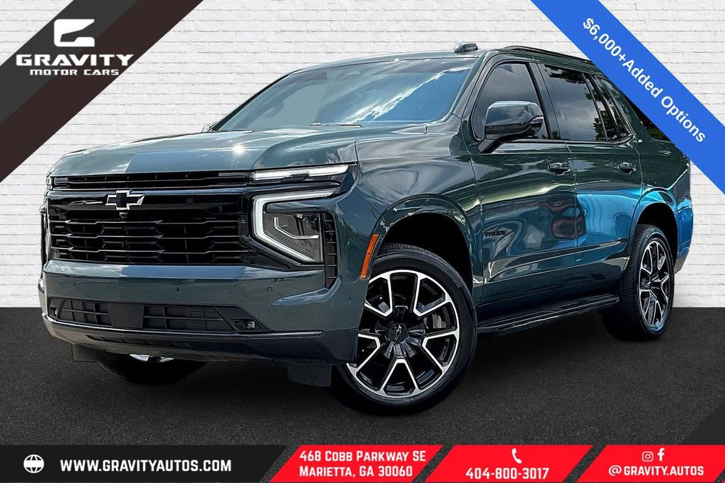 Used 2025 Chevrolet Tahoe RST w/ Comfort Package AWD/4WD image 1
