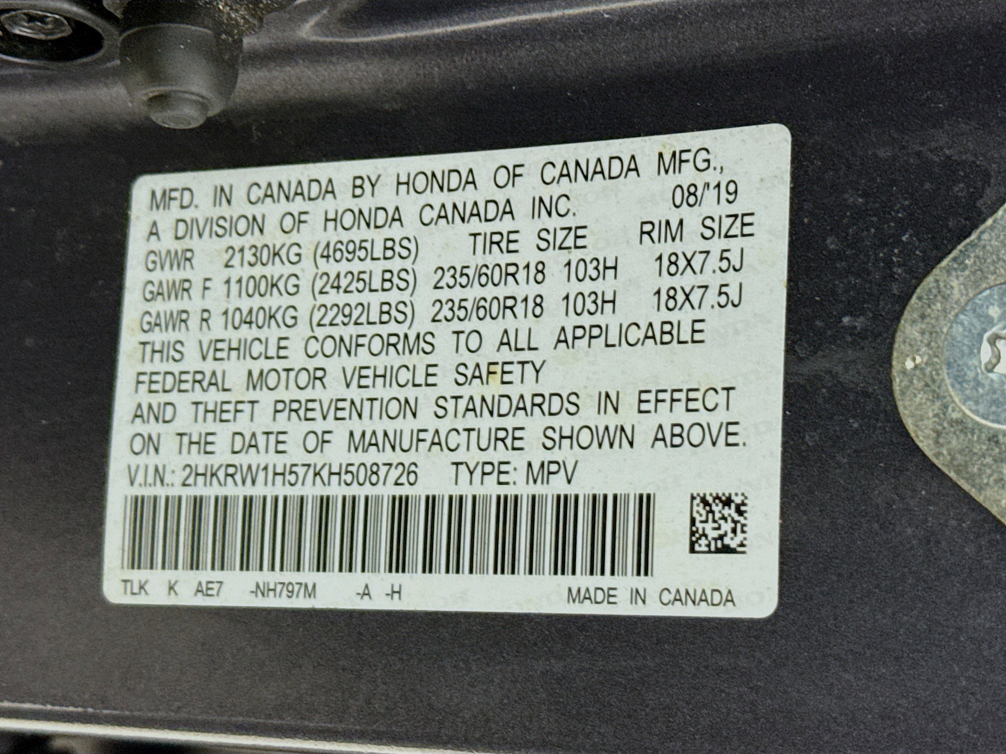 Used 2019 Honda CR-V EX image 37