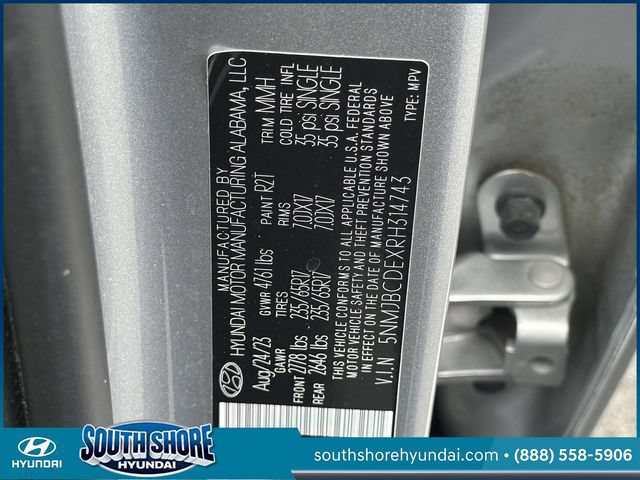 Certified 2024 Hyundai Tucson SEL AWD/4WD image 21
