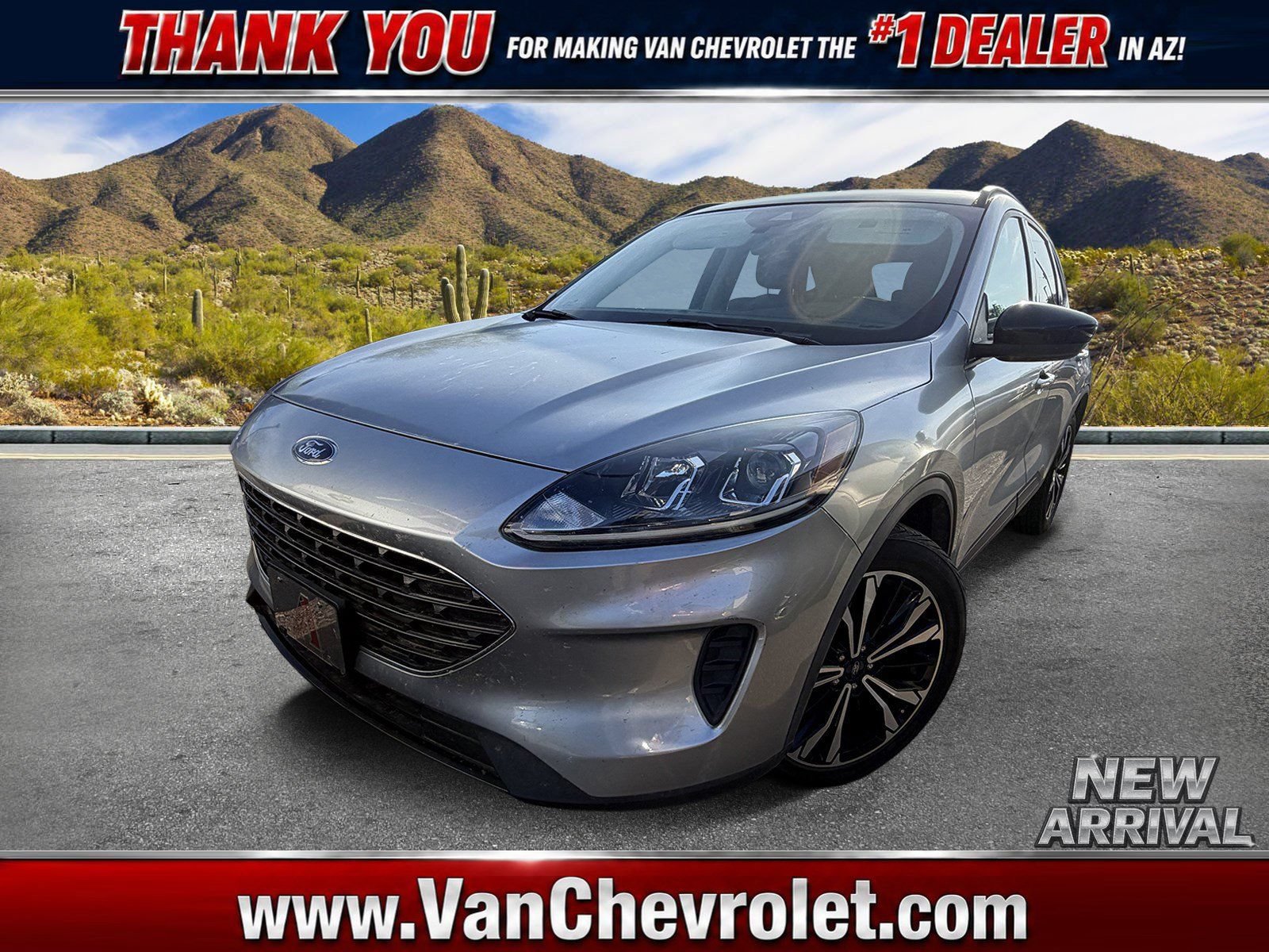 Used 2021 Ford Escape SE w/ SE Sport Appearance Package FWD image 1