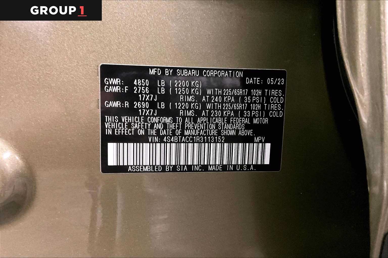 Certified 2024 Subaru Outback Premium AWD/4WD image 35