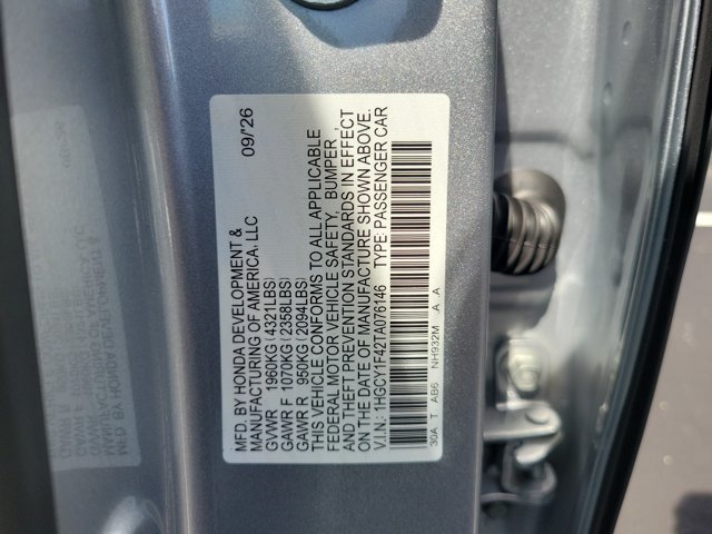New 2026 Honda Accord SE image 41